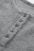 Waffle Knit Henley Top